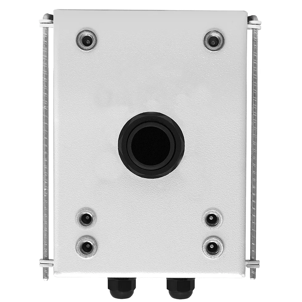 Универсальная монтажная коробка для PTZ и VF камер OMNY, монтаж на стену (имеет потертости)